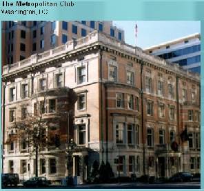 The Metropolitan Club building in Washington