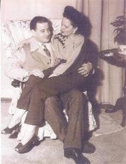 Daniel Francis “Big George” Radice with Laurel Katherine “Peggy” Taylor Radice, about 1940
