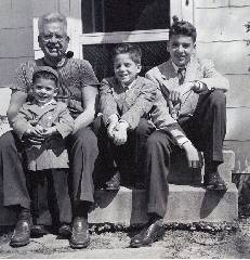 Guy Taylor with his family